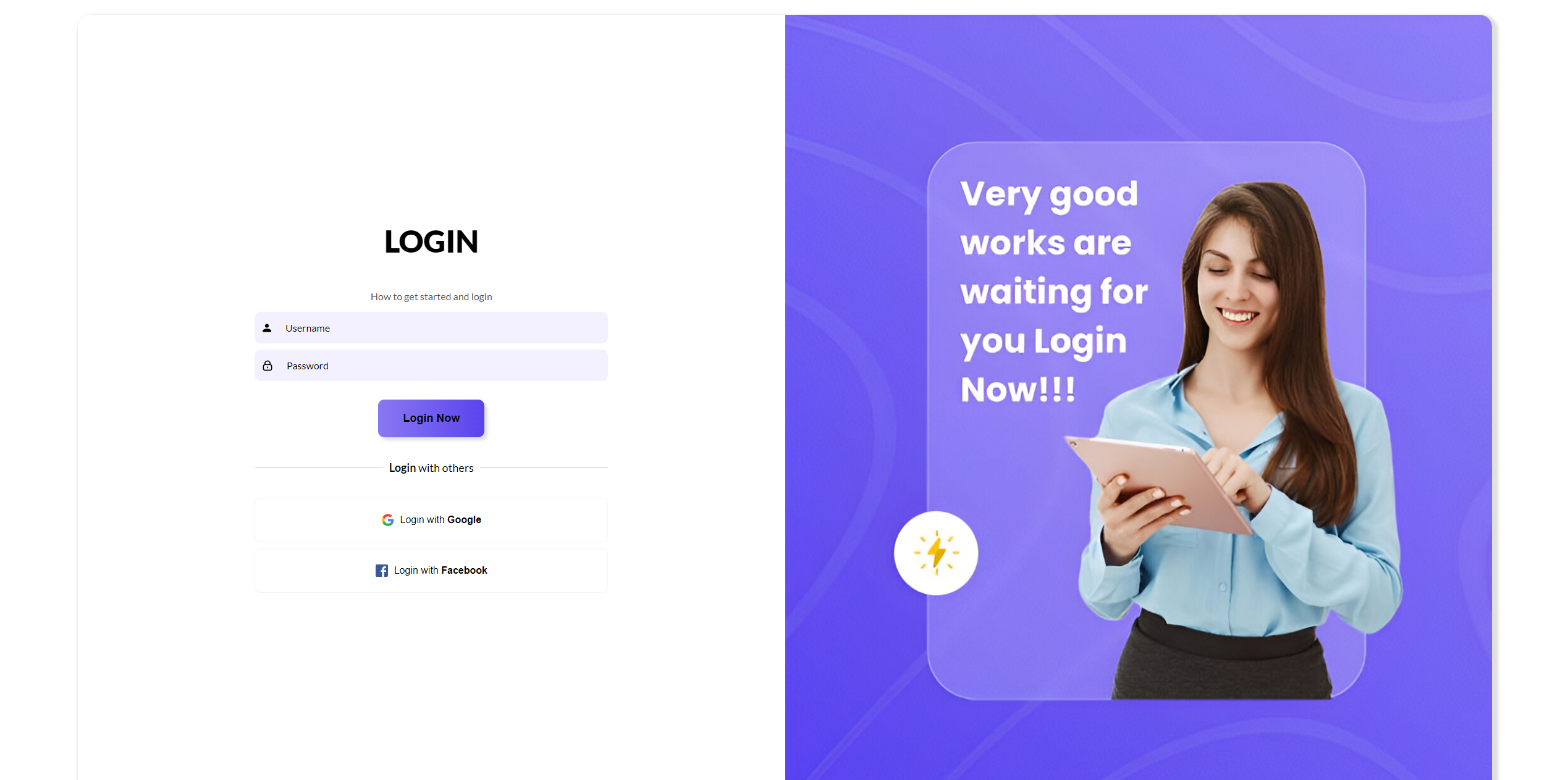 Login Page